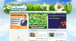 Desktop Screenshot of flori-cultura.ro